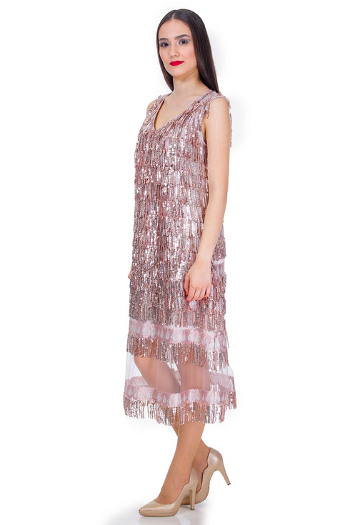 Rochie ocazie din tull roz-lila  Liza Panait Liza Panait Online Boutique